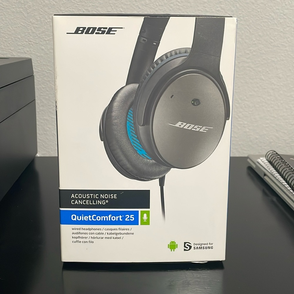 Bose QuietComfort wired headphones
